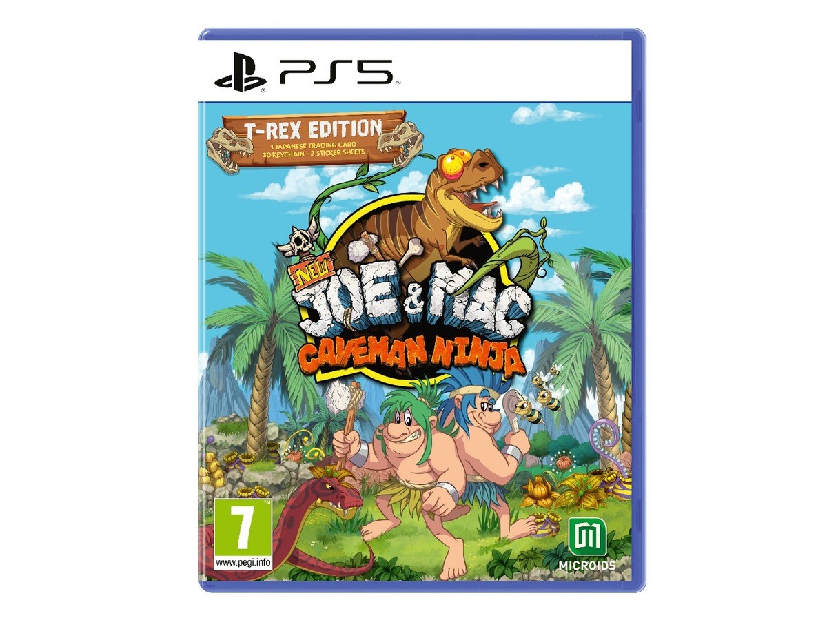 New Joe & Mac: Caveman Ninja (Limited Edition)- PlayStation 5