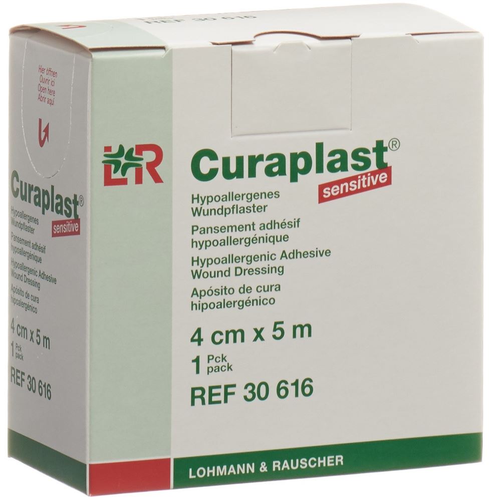 CURAPLAST Wundverband 4cmx5m hautfarbig Rolle 1 Stk