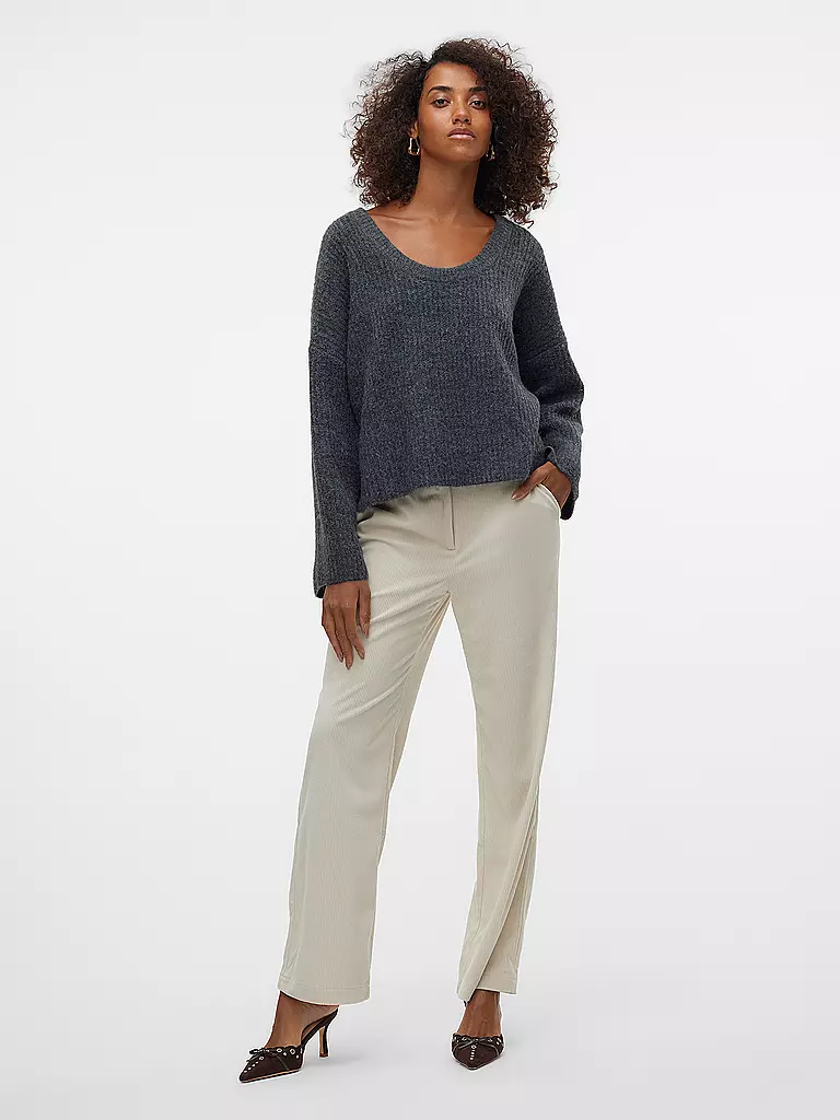 VERO MODA Hose Flared Fit VMNORA  creme