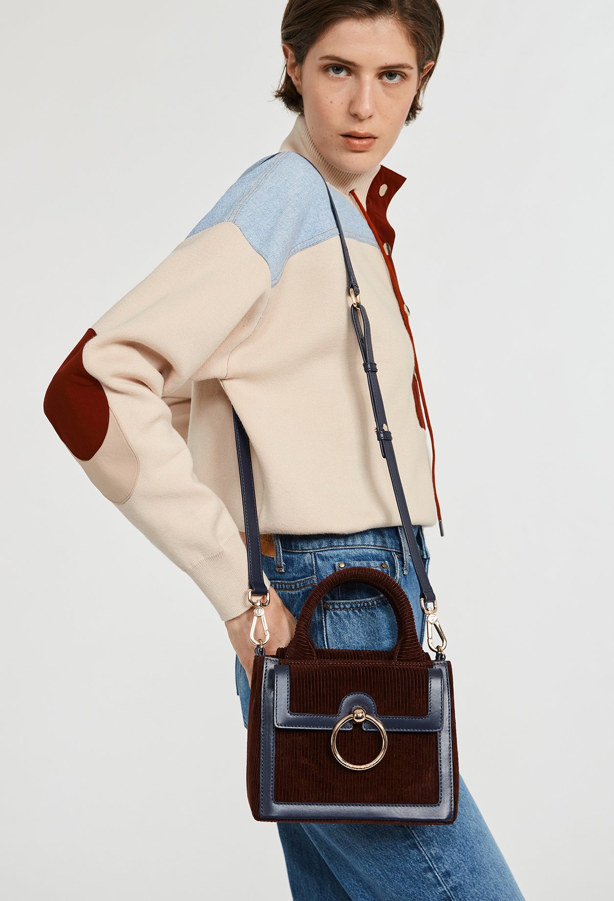 Sac Anouck mini velours