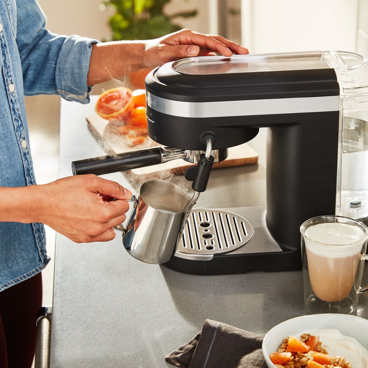 5KES6403EBM espressomaskin, matte black
