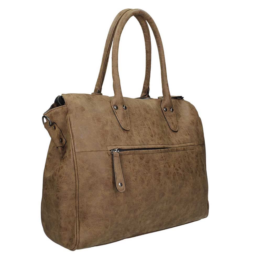 Wimona Fabiana Dames Laptoptas taupe