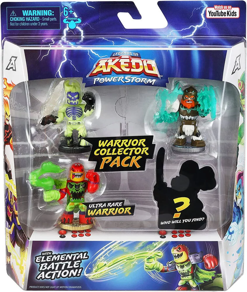 AKEDO -  WORLDS APART - PACK 4 FIGURINES