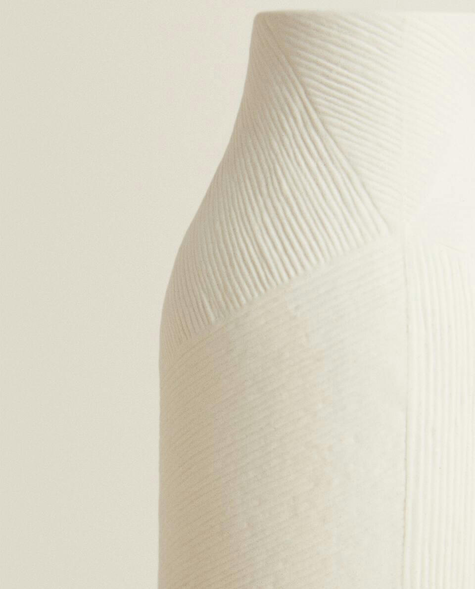 VASO DE CERÂMICA TEXTURIZADA