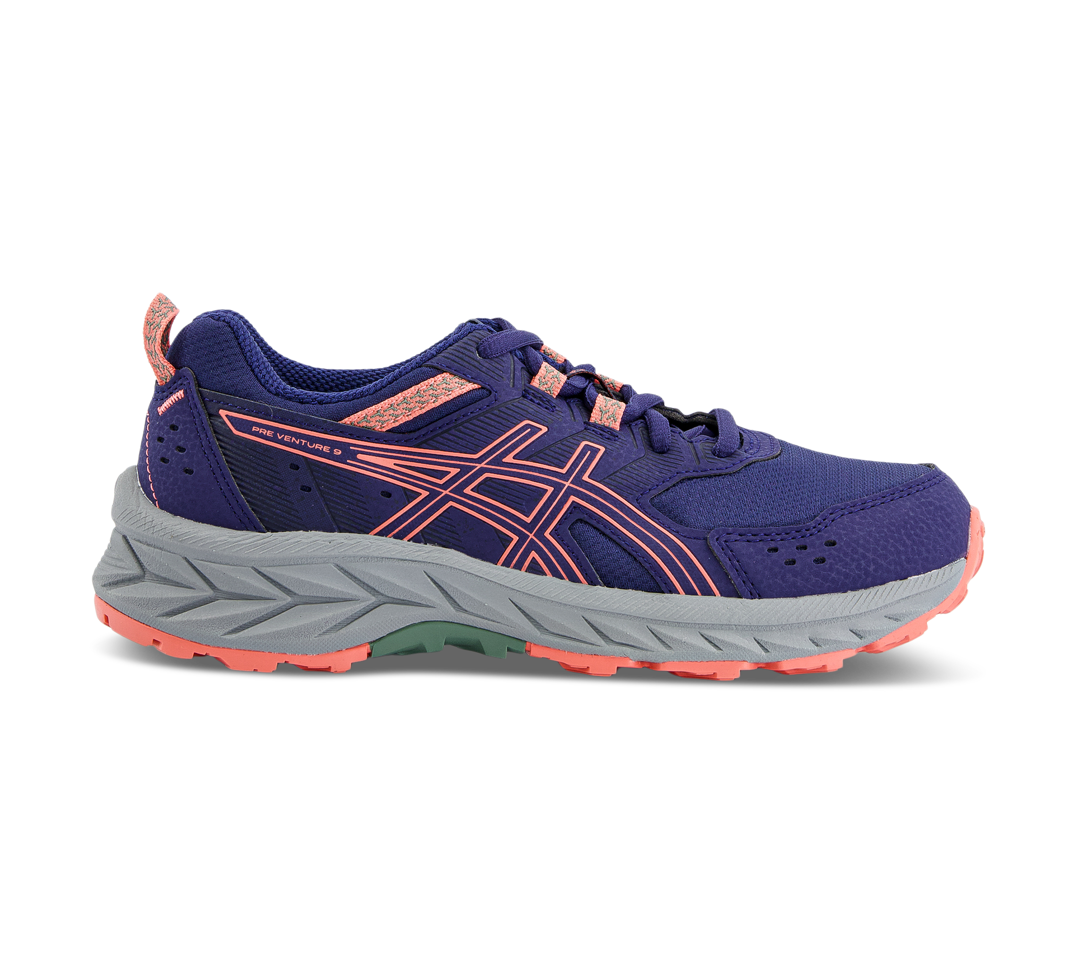 Asics Pre-venture 9 Gs - Trekkingschuhe blau