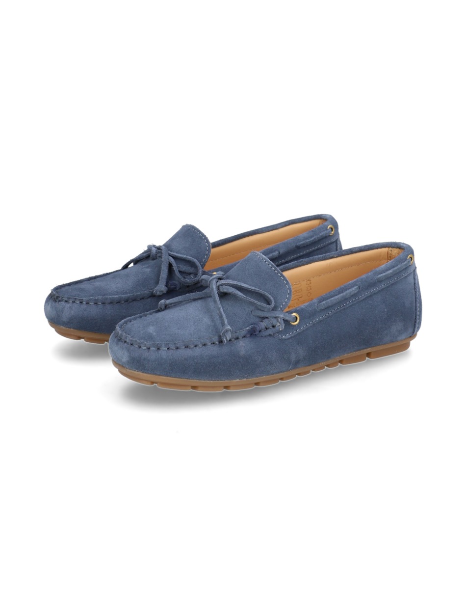 Veloursleder Slipper sportiv