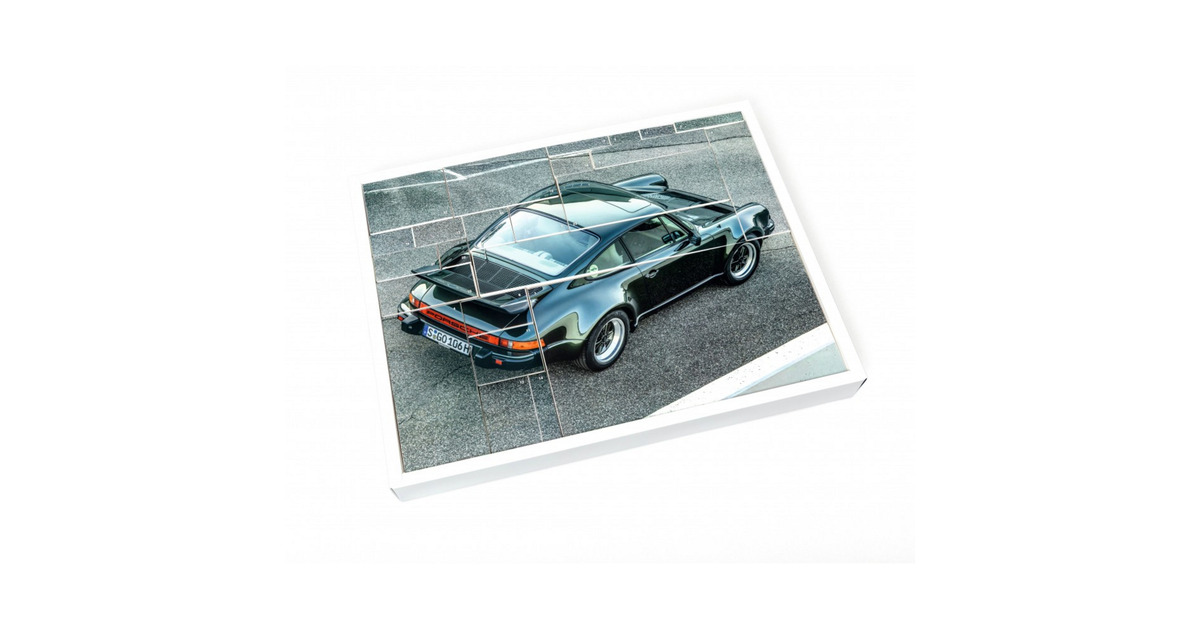 FranzisPorsche 911 Turbo Grand Prix White Adventskalender Modelvoertuig  (Schaal 1:24)