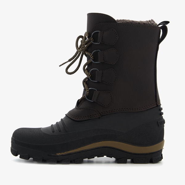 Kjelvik gevoerde heren snowboots zwart