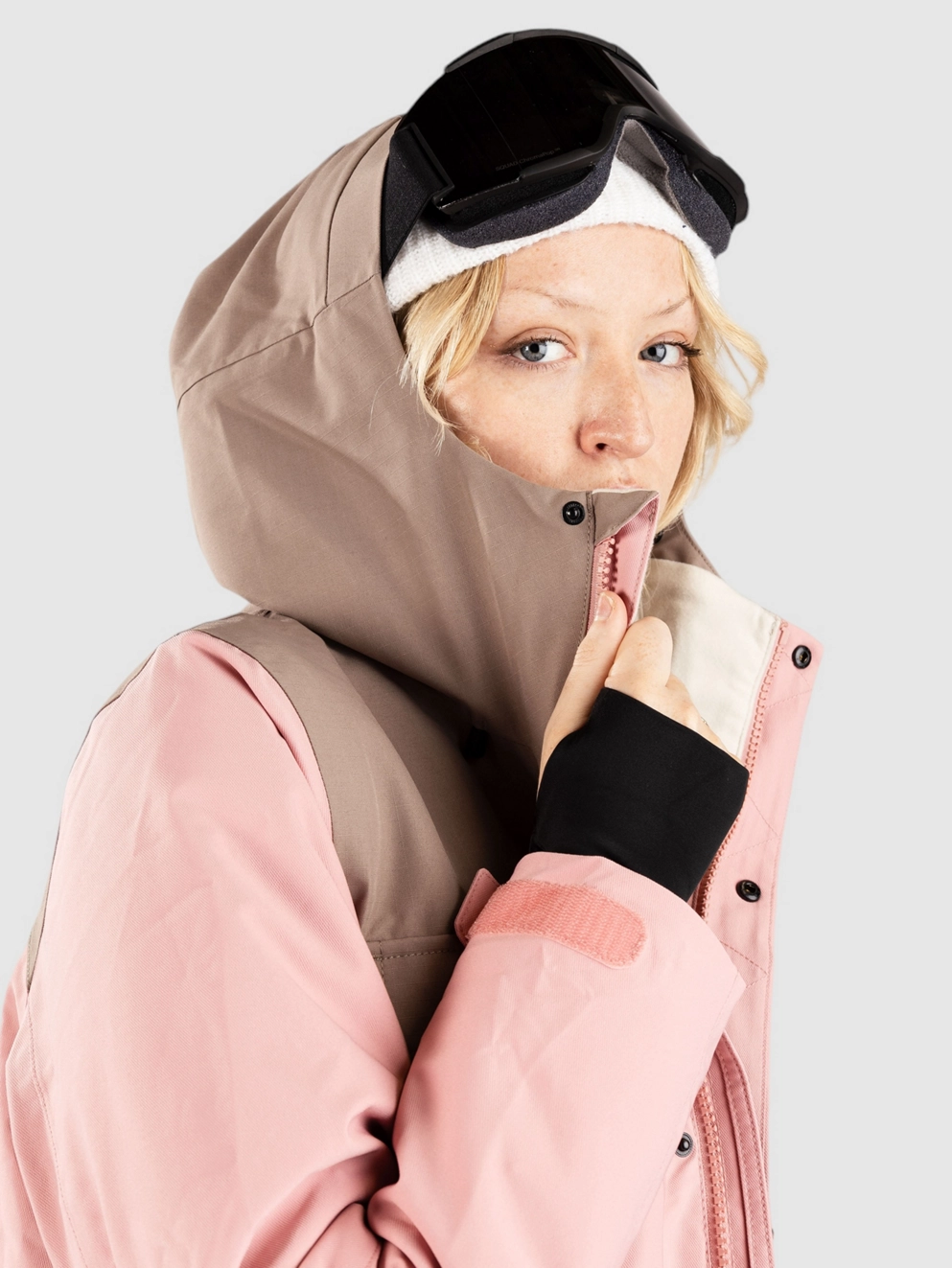 O'Neill Utility Pro Hybrid Jacket genuine pink colour block