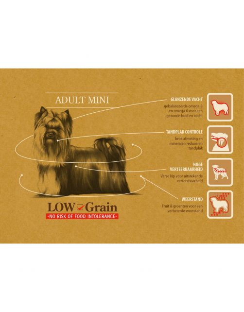 Sam's Field Adult Mini Kip&Aardappel - Hondenvoer