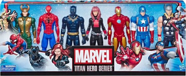 Avengers Figurer - Titan Hero Series - 7-Pak