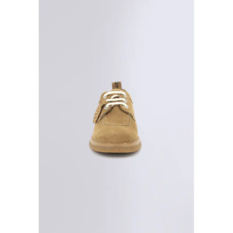 Kick levy Camel DERBIES Cuir Femme
