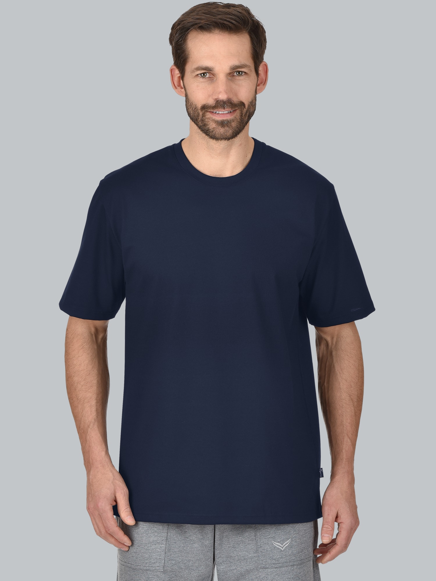 T-Shirt DELUXE Baumwolle Navy
