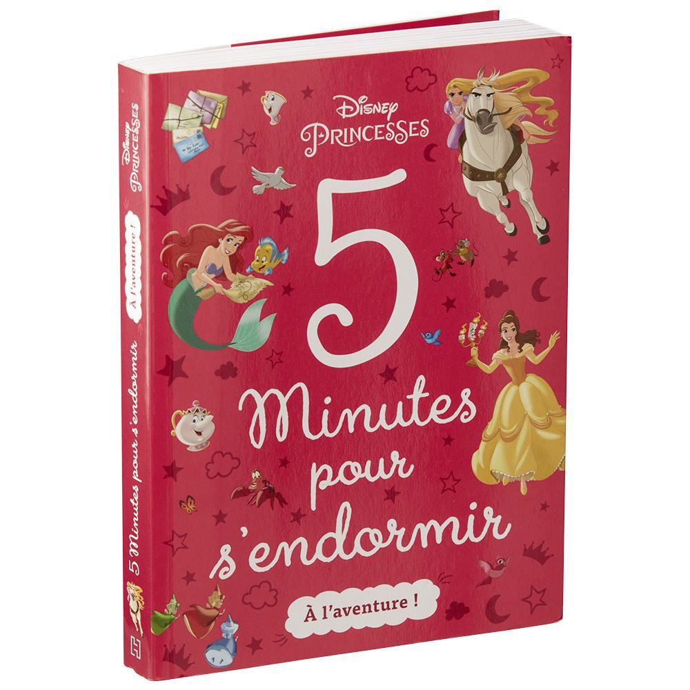 Livre histoire Princesses Disney À l'aventure 5minutes pour s'endormir