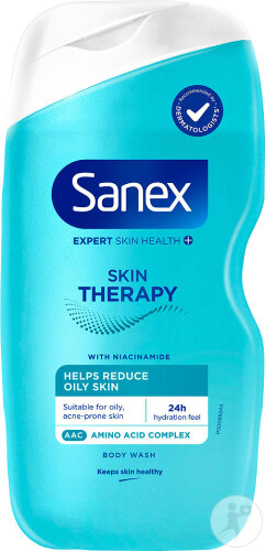Sanex Skin Therapy Peaux Grasses Flacon 450ml