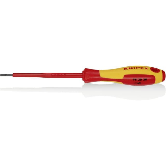 Knipex VDE VDE Kærv-skruetrækker Klinge-bredde: 3 mm