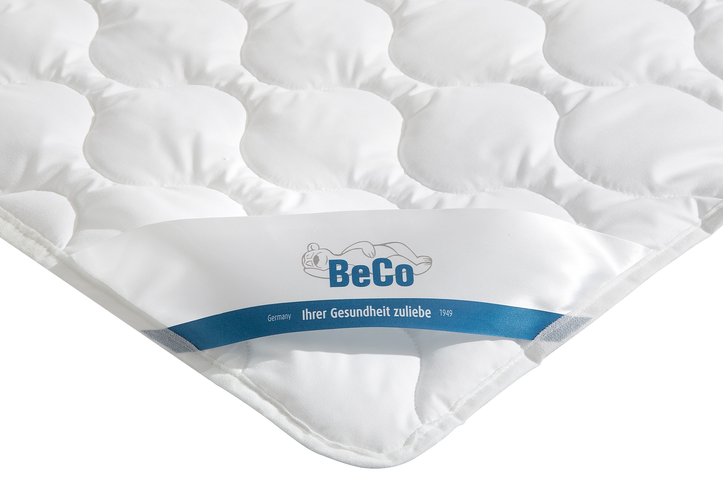 Beco Kunstfaserbettdecke »EcoWell Bettdecken für Sommer und Winter, Decke« leicht Füllung Polyester 1 Stk. tlg. Bettdecke 135x200 cm, 155x220 cm und weitere Grössen, blauer Engel