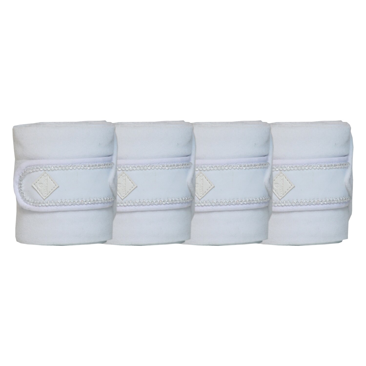 KENTUCKY Fleecebandagen Pearls  - white