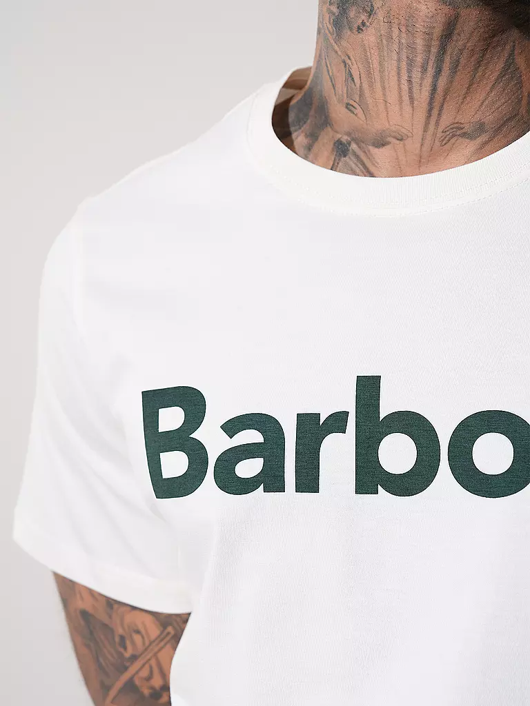 BARBOUR T-Shirt creme