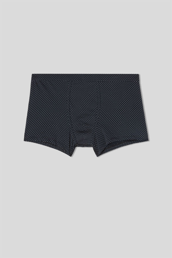 Cuecas Boxer Supima® Natural Fresh Cotton com Microestampa de Bolinhas