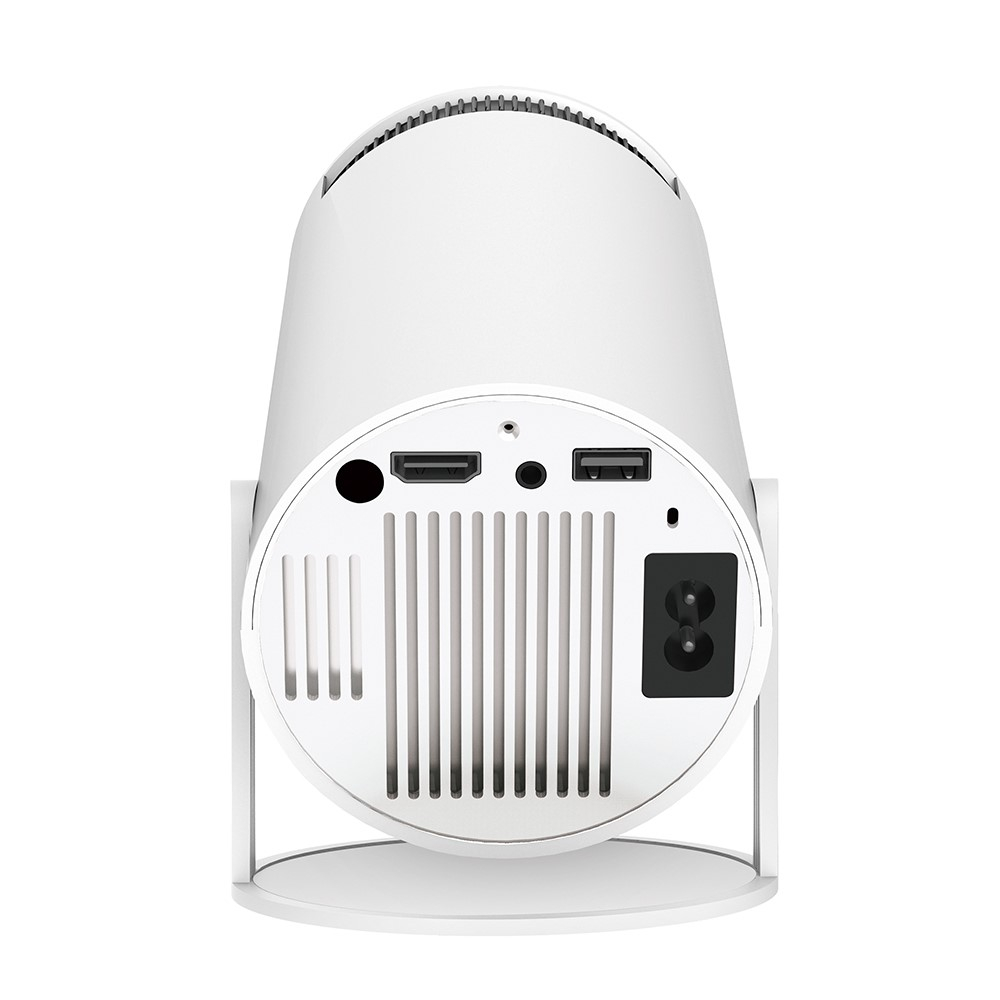 Multimedia LED Projektor Beamer Heimkino (160 ANSI Lumen) 720p HD / HDMI / WiFi (2.4/5GHz) / Android 11.0 mit Screen Mirroring (2024 Version) - Weiss