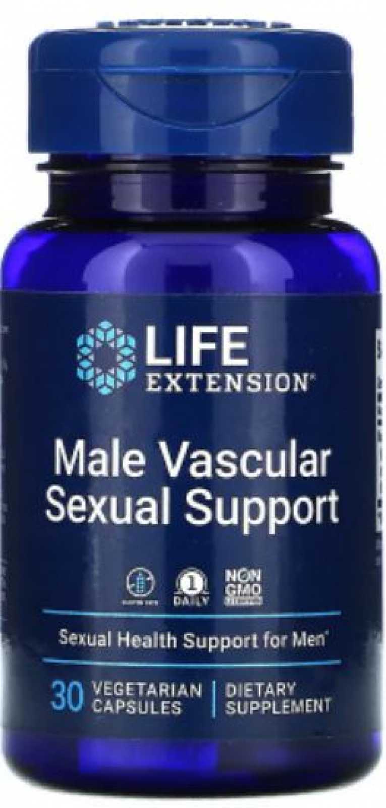 Life Extension Suporte Vascular Sexual Masculino 30 Cápsulas