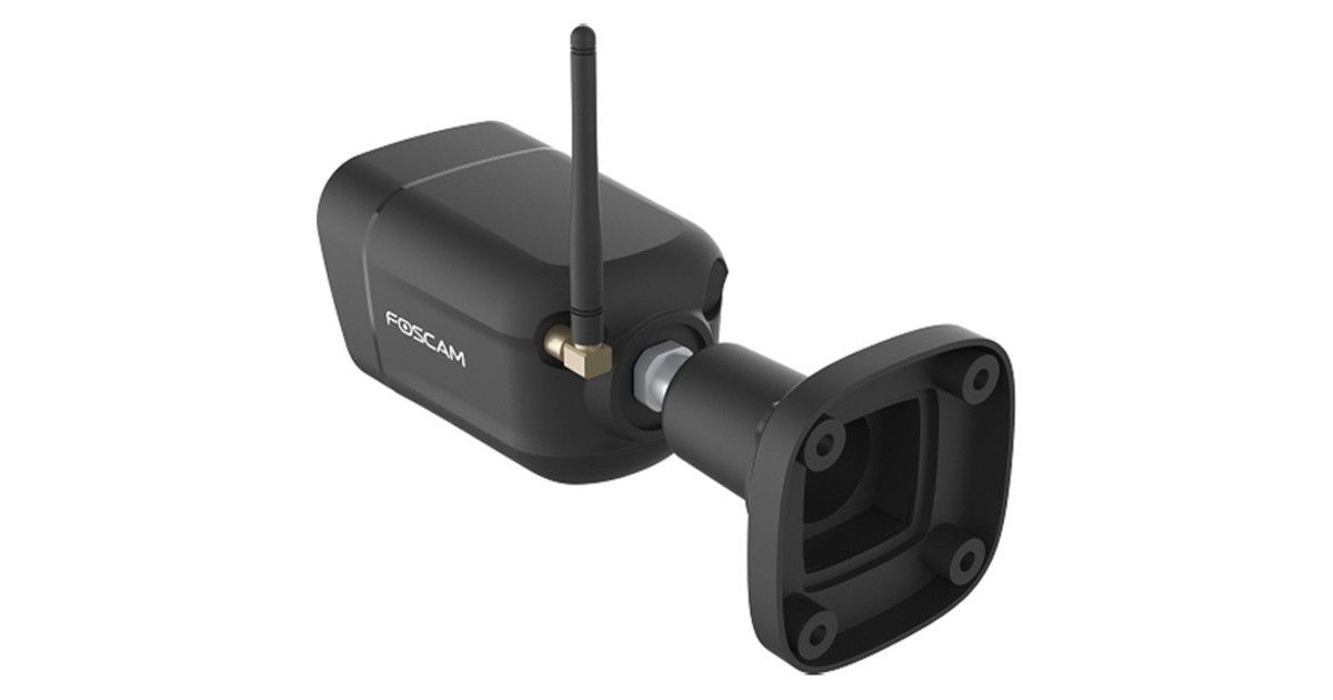 FoscamV5P, 3K/5MP Dual-Band WiFi camera met geluid- en lichtalarm  (Zwart)