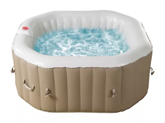 Spa octogonal gonflable en PVC 