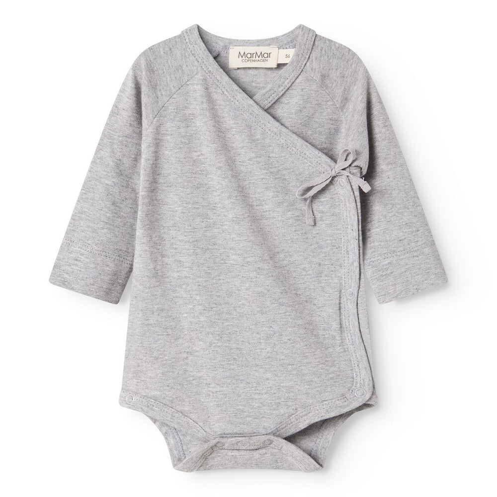 Køb MarMar Modal New Born Light Grey Melange Belita Body