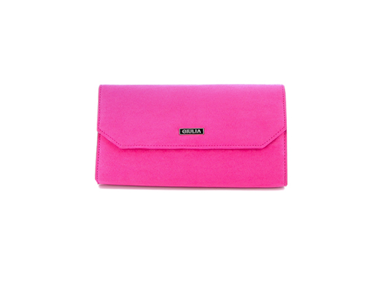 Giulia-HANDBAG G. velours Framboise