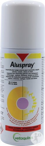 Vétoquinol Aluspray Aluminium Pulvis 3g Cicatrisation Des Plaies Aérosol 220ml