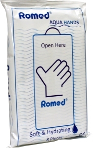 Romed Washandjes vochtig 8st