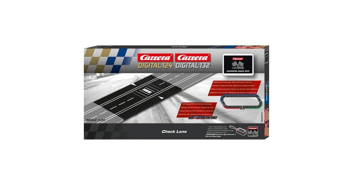 CarreraDIGITAL 124/132 - Check Lane Spoor