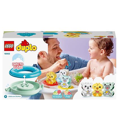 LEGO? DUPLO - Sjov I Bådet: Flydende Dyretog 10965 - 14 Dele