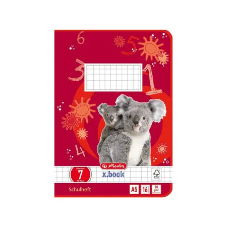 Herlitz Heft DIN A5 16 Blatt Lineatur 7 FSC Mix