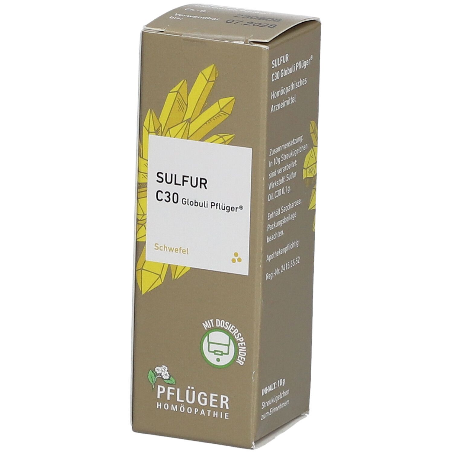 Sulfur C30 Globuli Pflüger®