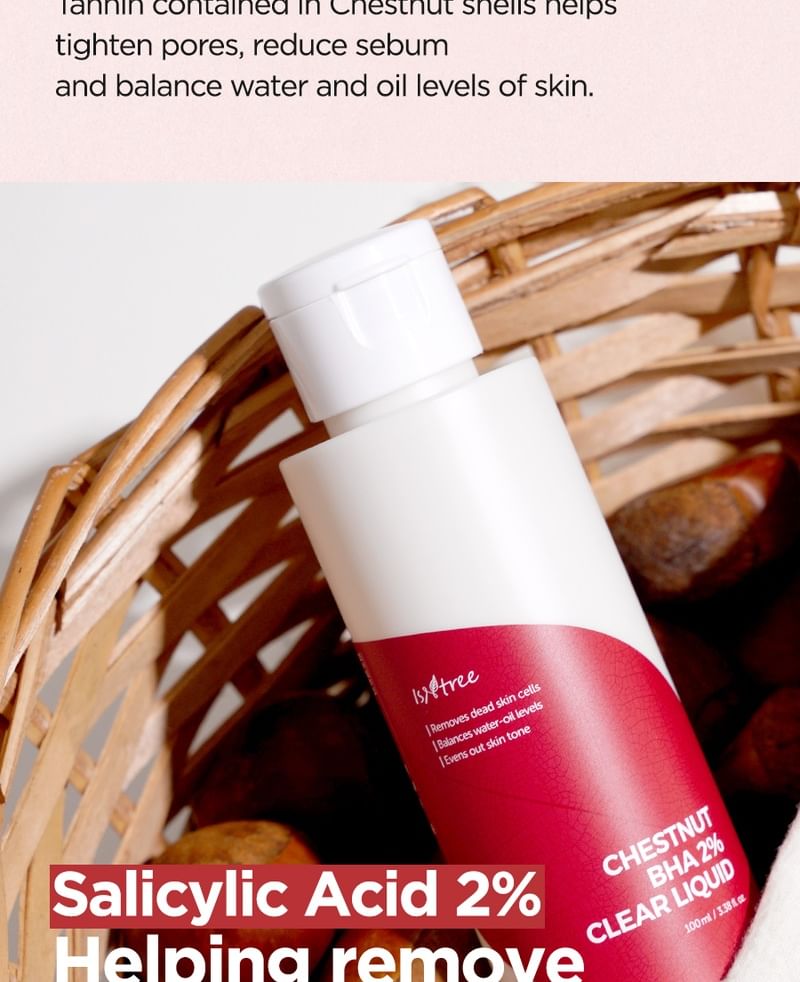 Isntree - Kastanje BHA 2% Heldere Vloeistof