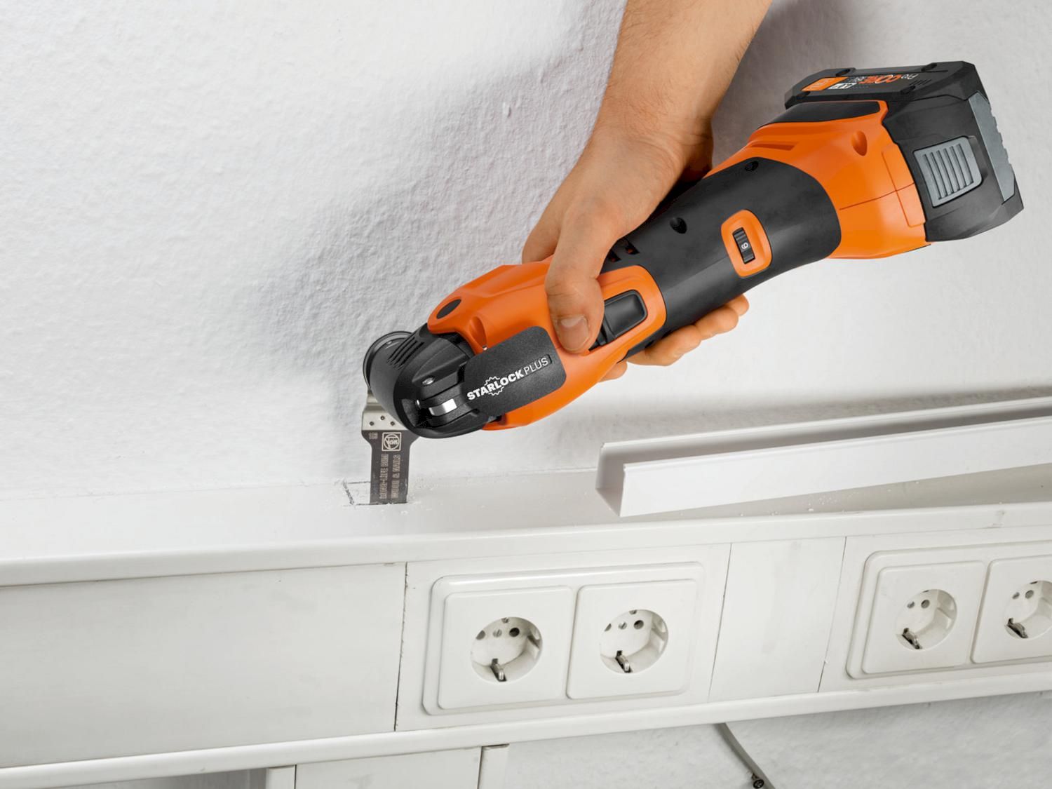 Fein Multimaster AMM 500 PLUS TOP Accu multitool   accessoires 18V AMPShare Basic Body in L-Boxx - 71293863000