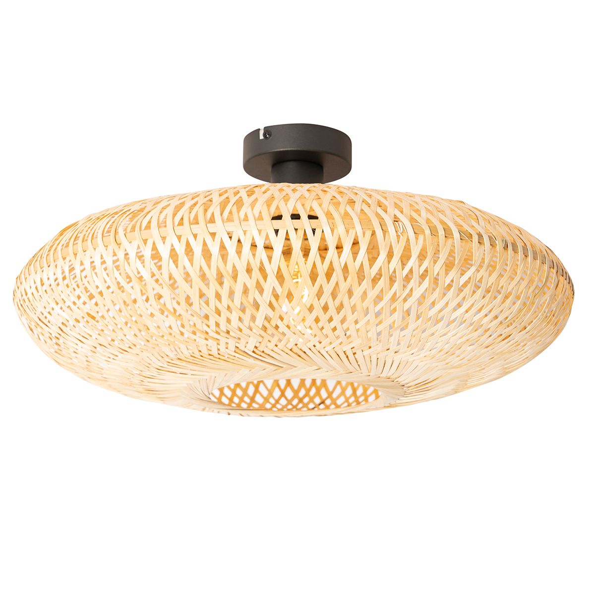 Oosterse plafondlamp bamboe 50 cm - Ostrava