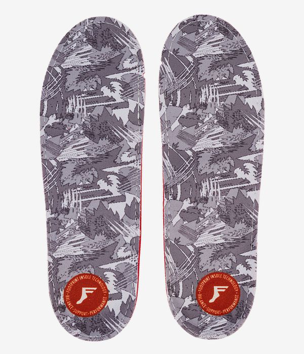 Footprint Camo PU Gamechanger Low Einlegesohlen (white light grey)
