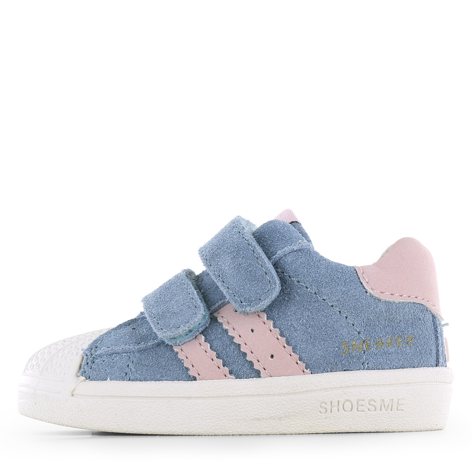 Shoesme blauw sneakertje Microfiber leer, Suède | Meisjes schoenen