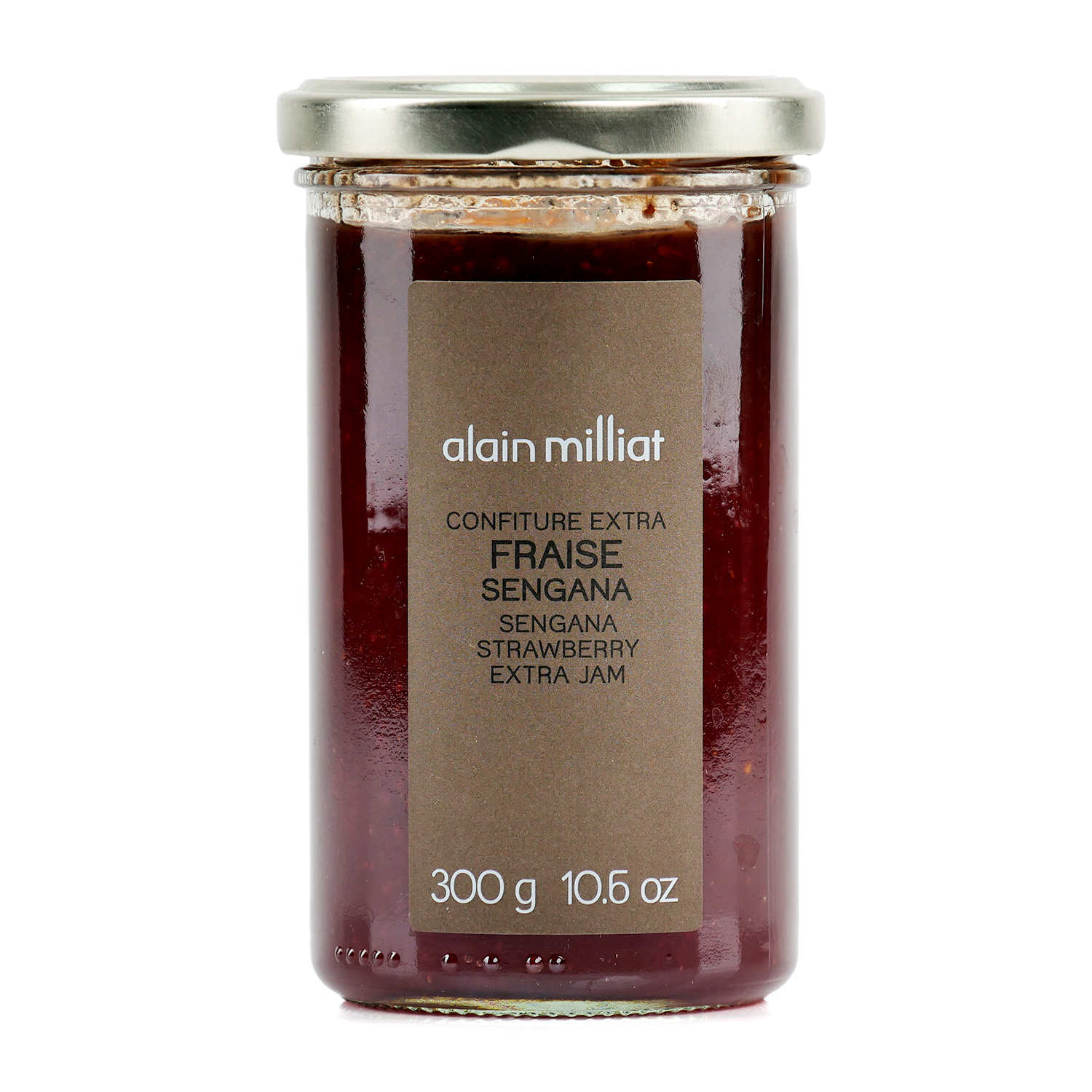Confiture extra de fraises Sengana - Alain Milliat