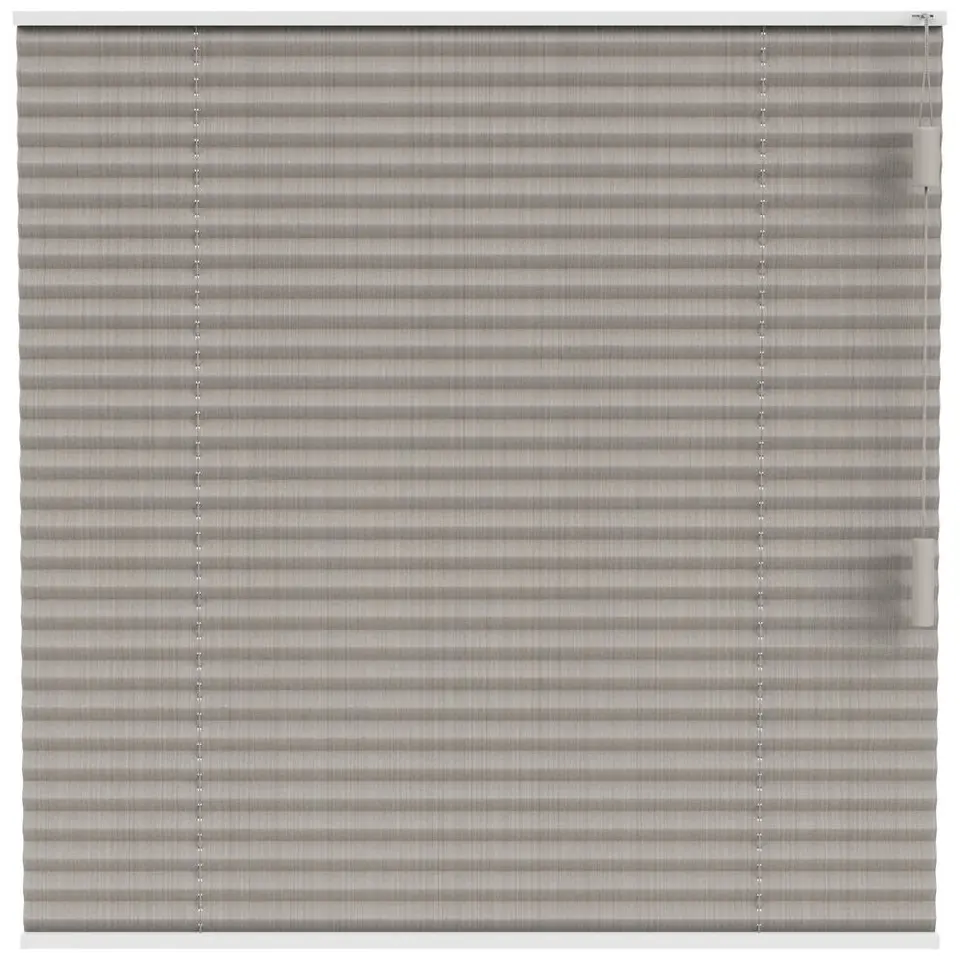 Fenstr plisségordijn Lille enkel 20mm transparant - zand (25312)