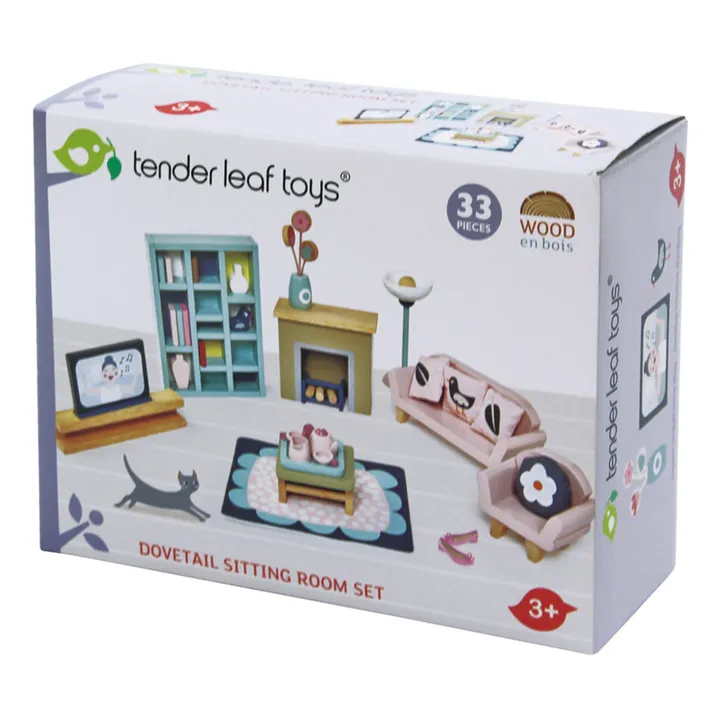 Tender Leaf Toys Salon pour maison de poupées