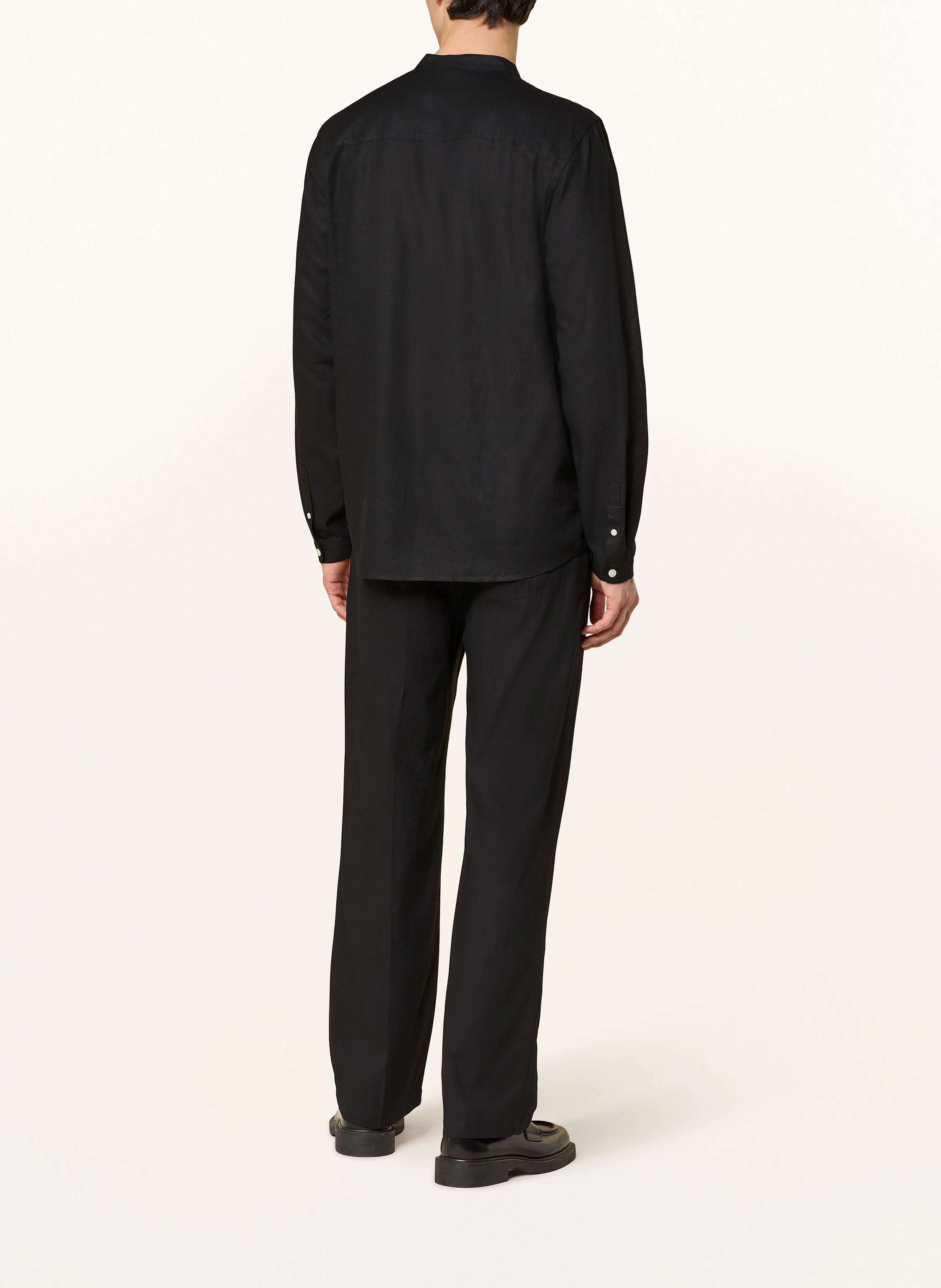 ARMEDANGELS Hemd VAALERONIMUS Comfort Fit mit Stehkragen und Leinen