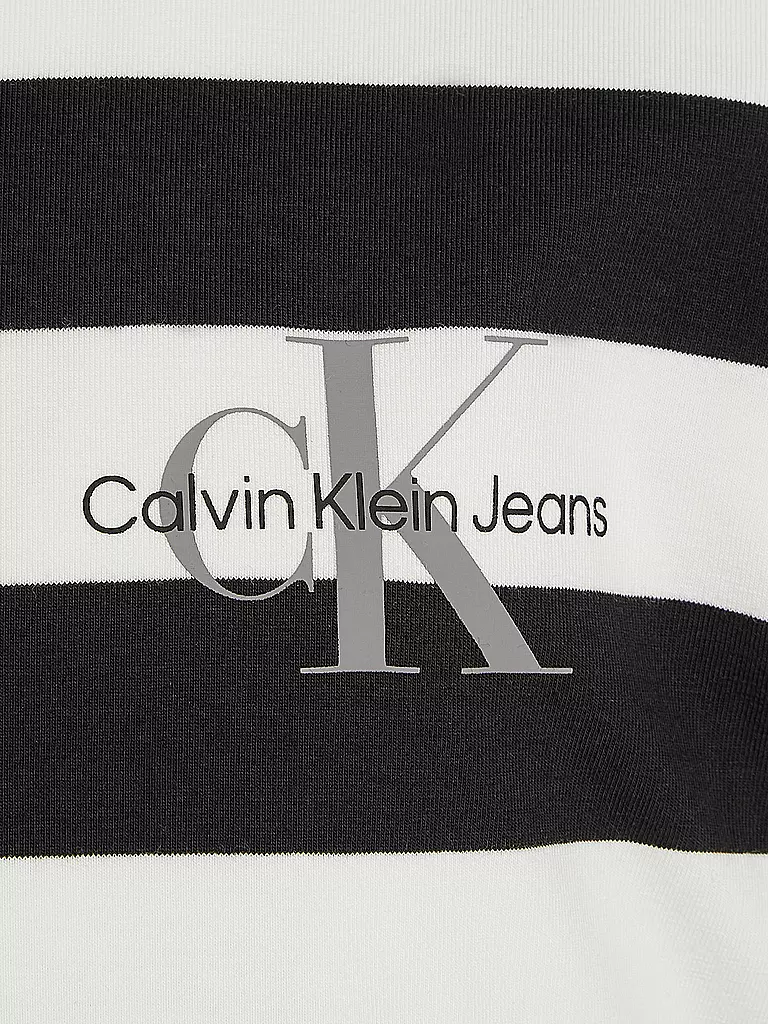 CALVIN KLEIN JEANS Mädchen Langarmshirt weiss