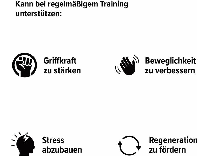 Reflexit Handgelenk- & Unterarmtrainer anthrazit, drei Stär Federgestützter Hand- und Vorderarmtrainer aus «Die Höhle der Löwen»