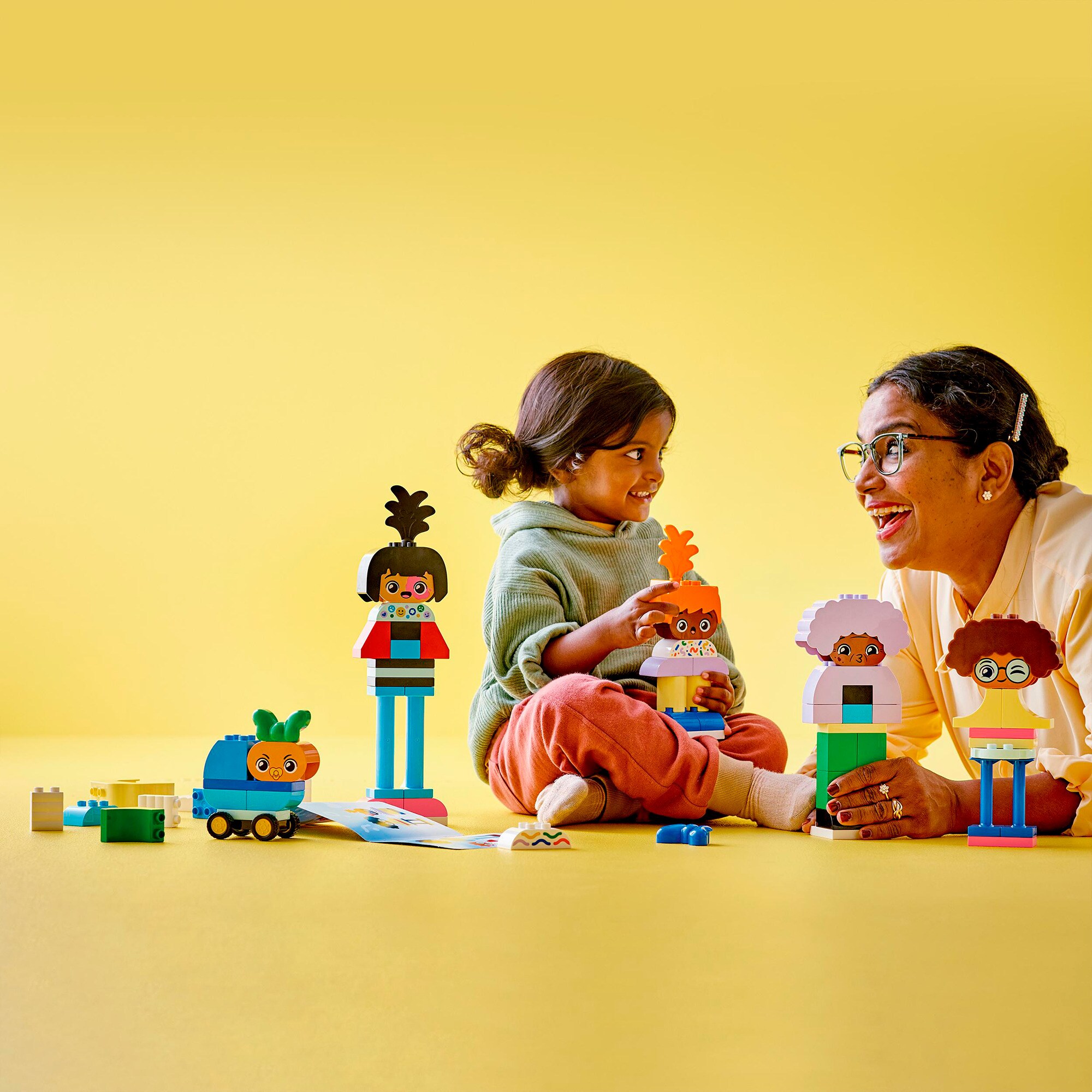LEGO Konstruktionsspielzeug DUPLO Baubare Menschen mit großen Gefühlen