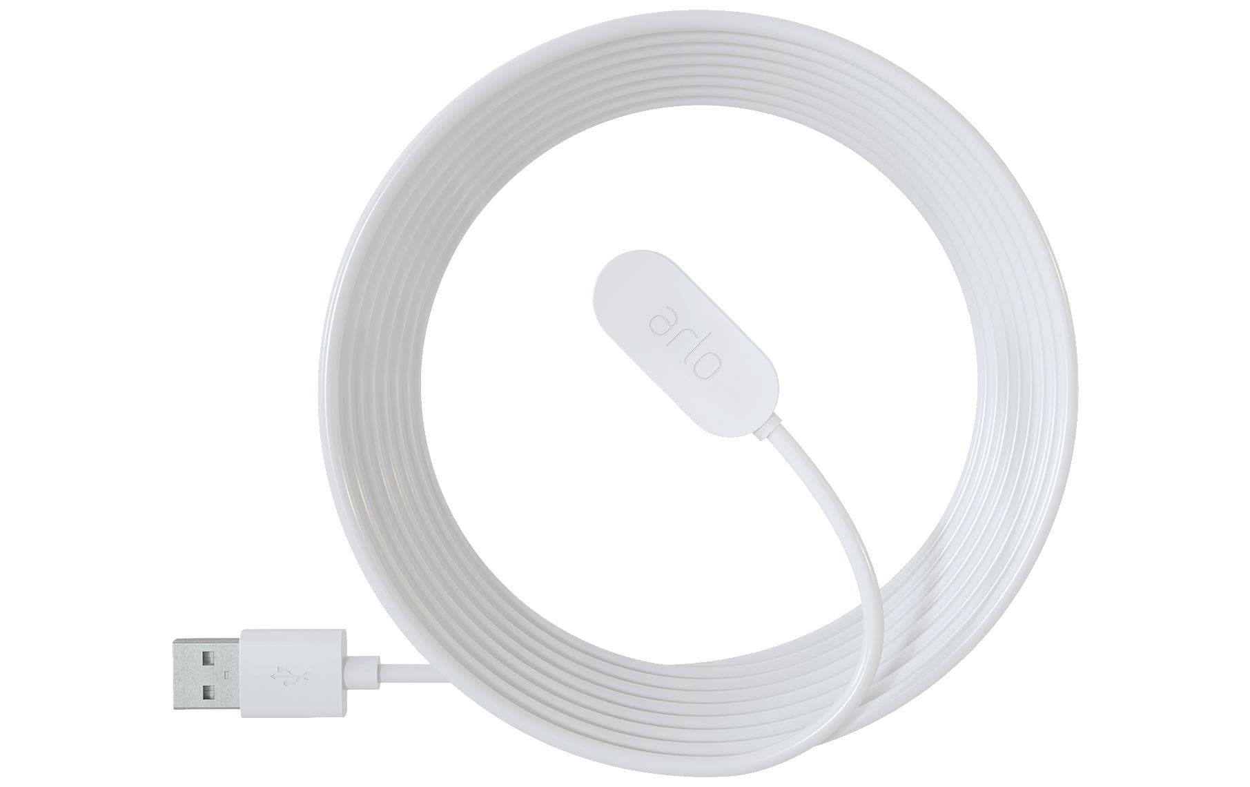 Netzkabel VMA5000C-100EUS Magnetisch Indoor 2.44m weissMagnetisches Indoor Ladekabel für Arlo Pro 3 und Arlo Ultra mit Netzadapter