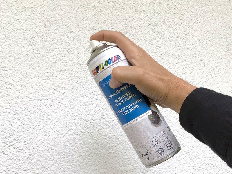 DUPLI-COLOR Strukturspray, 500 ml Schafft eine individuelle Oberflächenstruktur, ähnlich einem Rauputz